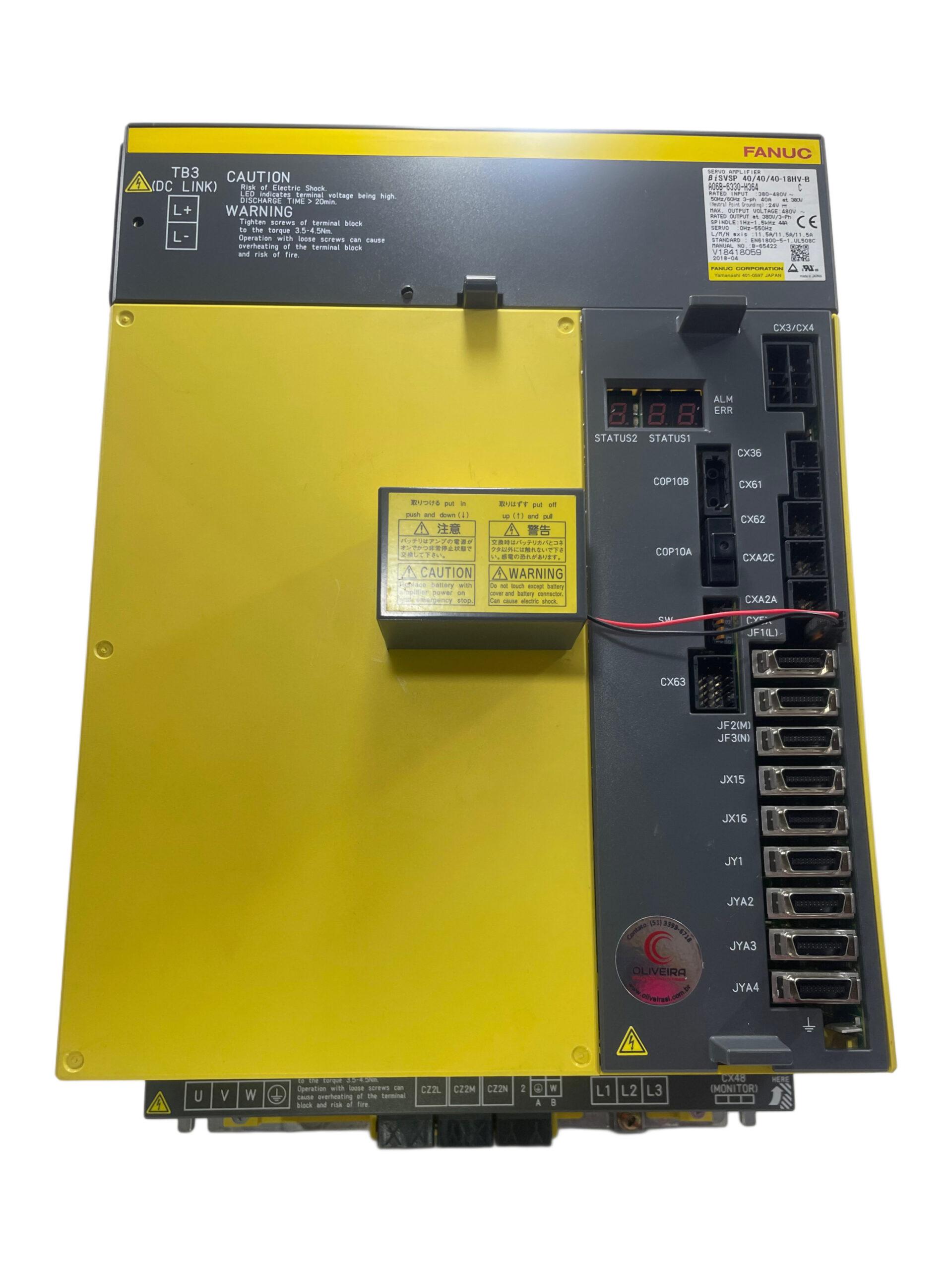 A06B-6330-H364 / FONTE 40A / FANUC