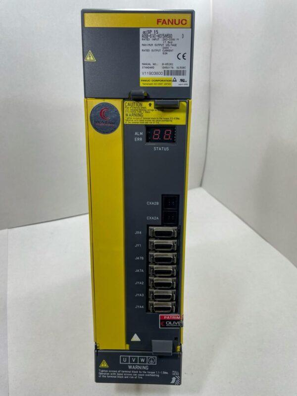A06B-6141-H015#580 DRIVE SPINDLE - FANUC - Imagem 3