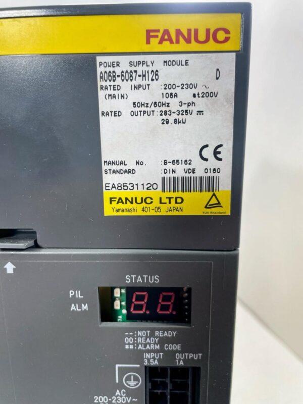 A06B-6087-H126 - FONTE - FANUC - Imagem 2